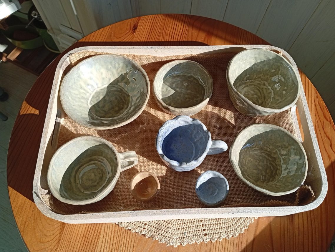 Poterie prêtes à rejoindre leurs créatrices !(10/10)
