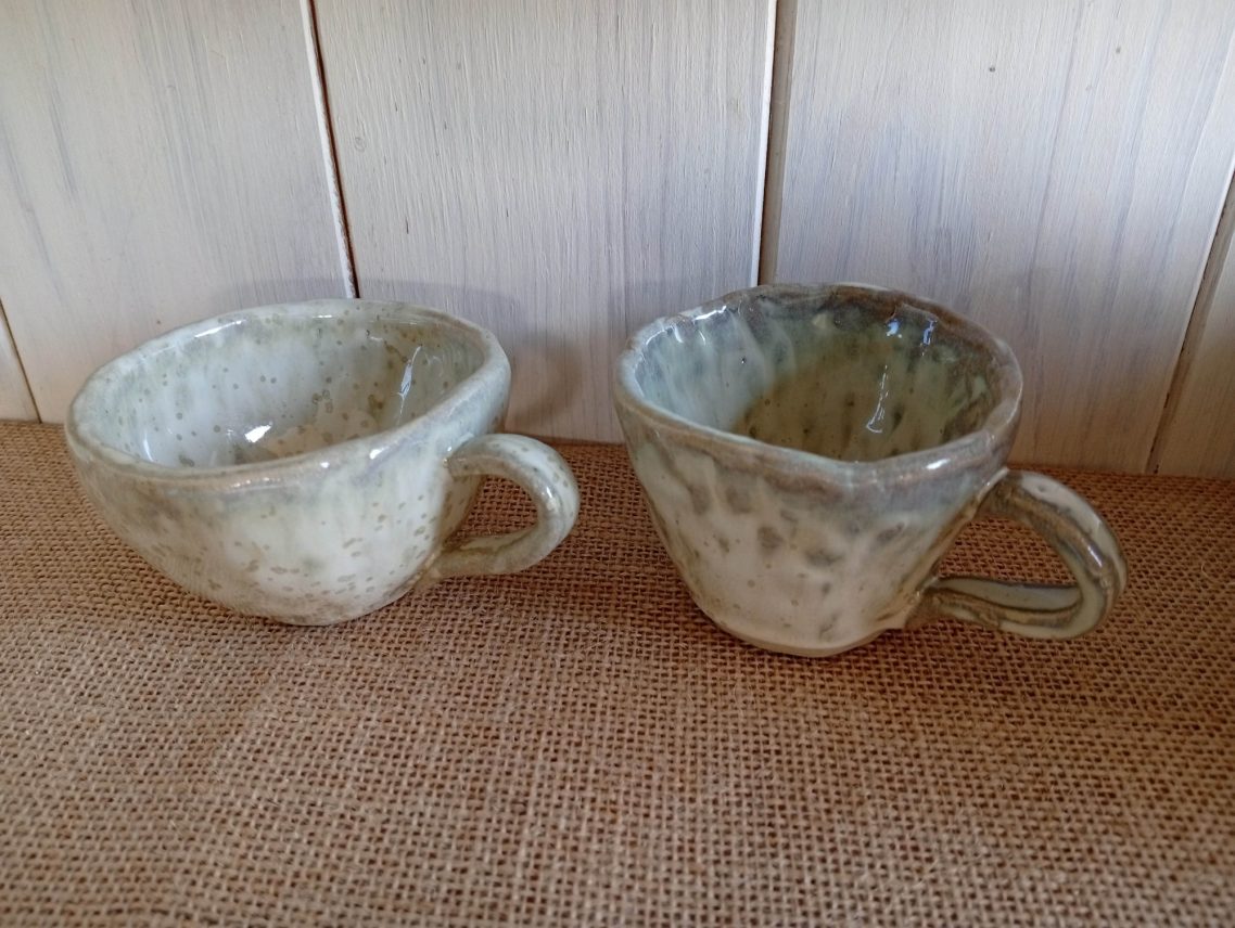 Tasses de Michèle et Diane finies (23/8)