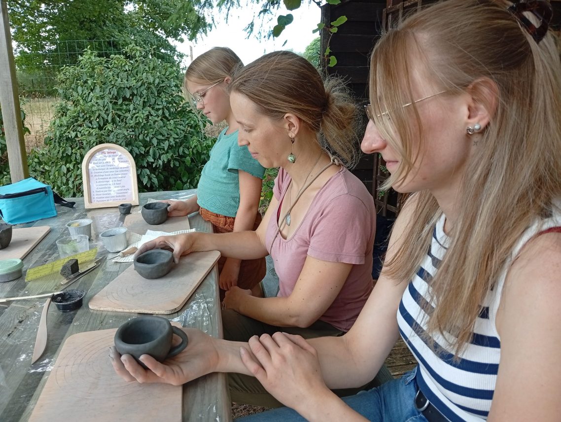 Atelier 19 juillet - Agathe, Julie et Hélène